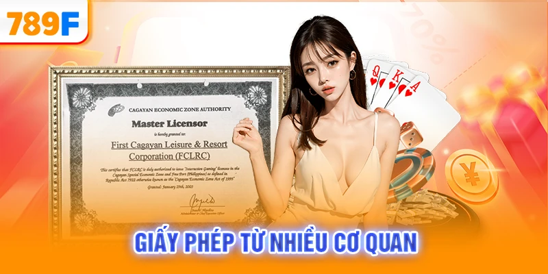 Giấy phép từ nhiều cơ quan