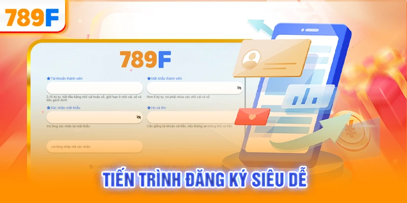 Tiến trình đăng ký siêu dễ